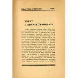 Treny o Adamie Żeromskim