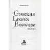 Górnośląski leksykon biograficzny. Suplement