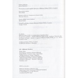 Przewodnik po zespołach rękopisów Biblioteki Polskiej POSK w Londynie