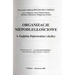 Organizacje niepodległościowe w Zagłębiu Dąbrowskim i okolicy