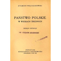 Państwo polskie w wiekach średnich. Dzieje ustroju