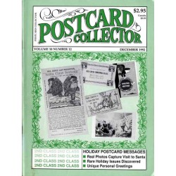 Postcard Collector. Vol.10 (1992). Nr 12 (December 1992)