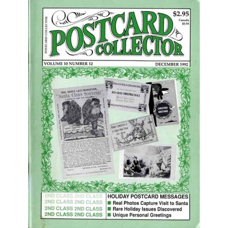 Postcard Collector. Vol.10 (1992). Nr 12 (December 1992)