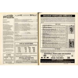 Postcard Collector. Vol.10 (1992). Nr 12 (December 1992)