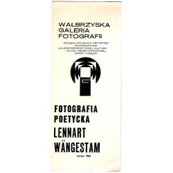 Fotografia poetycka - Lennart Wängestam, marzec 1983