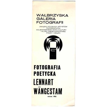 Fotografia poetycka - Lennart Wängestam, marzec 1983