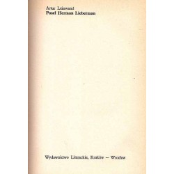 Poseł Herman Lieberman
