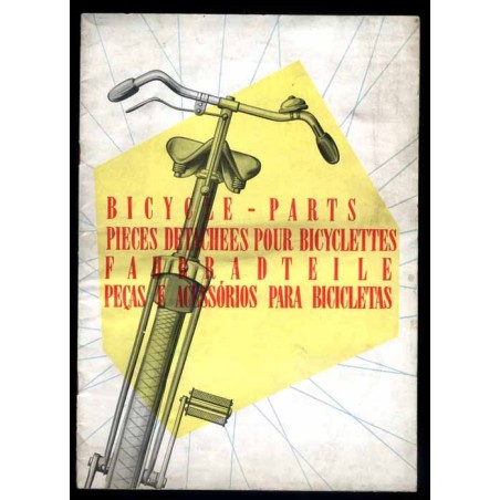 Pannonia. Hungarian Trading Company [...]. Bicycle-parts. Pieces detachees pour bicyclettes. Fahrradteile. Peças e acessórios pa