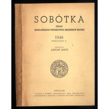 Sobótka. R.1 (1946). Półrocznik 2