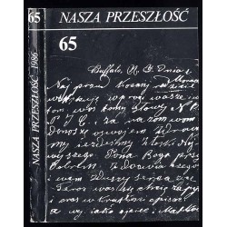 Nasza Przeszłość. Studia z dziejów Kościoła i kultury katolickiej w Polsce. T.65 (1986)