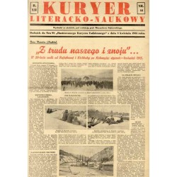 Kuryer Literacko-Naukowy. R.12 (1935). Nr 14 (8 kwietnia 1935)
