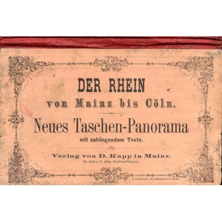 Le Rhin et ses environs de Schaffhouse jusqu'a la Mer du Nord avec carte du cours de ce fleuve [...].