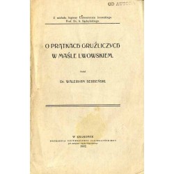 O prątkach gruźliczych w maśle lwowskiem