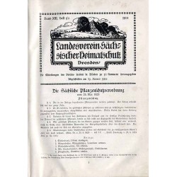 Landesverein Sächsischer Heimatschutz. Dresden. B.13 (1924). H.1-12 (komplet)