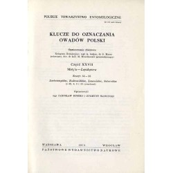 Klucze do oznaczania owadów Polski. Cz.27: Motyle - Lepidoptera. Z.55-58: Lasiocampidae, Endromididae, Lemoniidae, Saturnidae