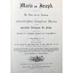 Maria und Joseph. Das Leben und die Verehrung der allerseligsten Jungfrau Maria und ihres glorreichen Bräutigams St. Joseph, ver