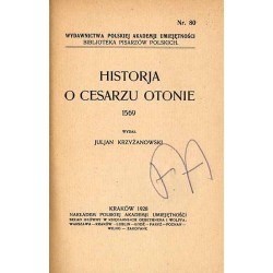 Historja o cesarzu Otonie 1569