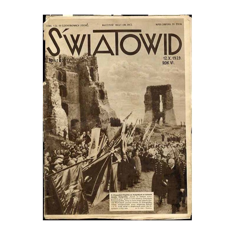 Światowid. R.6 (1929). Nr 42 (12 października 1929)