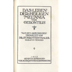 Bibliothek der Kirchenväter. Eine Auswahl Patristischer Werke in deutscher übersetzung. Reihe 1. B. 5: Storf Remigius: Griechisc