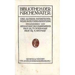 Bibliothek der Kirchenväter. Eine Auswahl Patristischer Werke in deutscher übersetzung. Reihe 1. B. 5: Storf Remigius: Griechisc