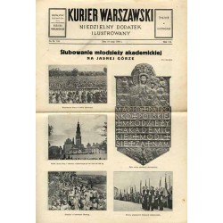 Kurjer Warszawski. Niedzielny dodatek ilustrowany. R.116 (1936). Nr 149 (31 maja 1936) / Ślubowanie Akademickie na Jasnej Górze,