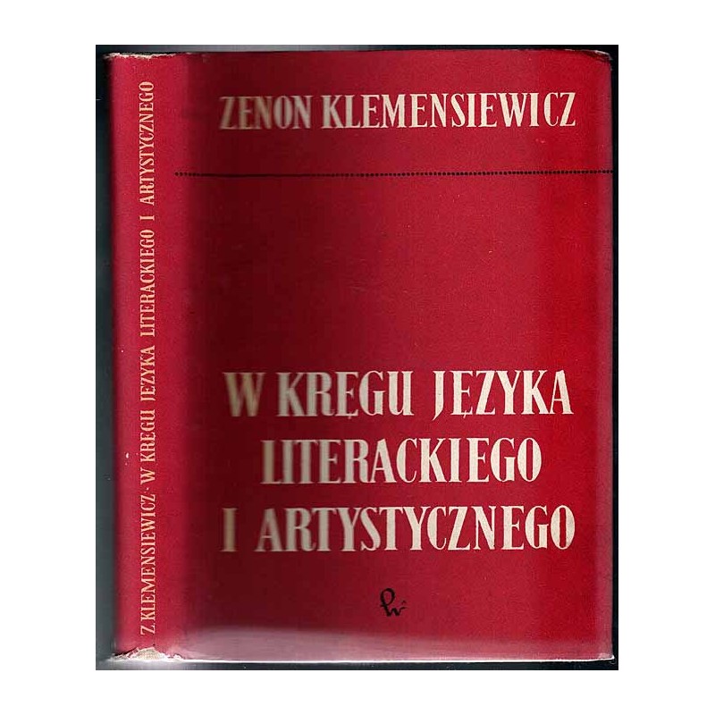 W kręgu języka literackiego i artystycznego