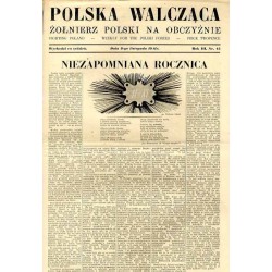 Polska Walcząca - Żołnierz polski na obczyźnie. Fighting Poland. Weekly for the Polish Forces. R.3 (1941). Nr 45 (8 listopada 19