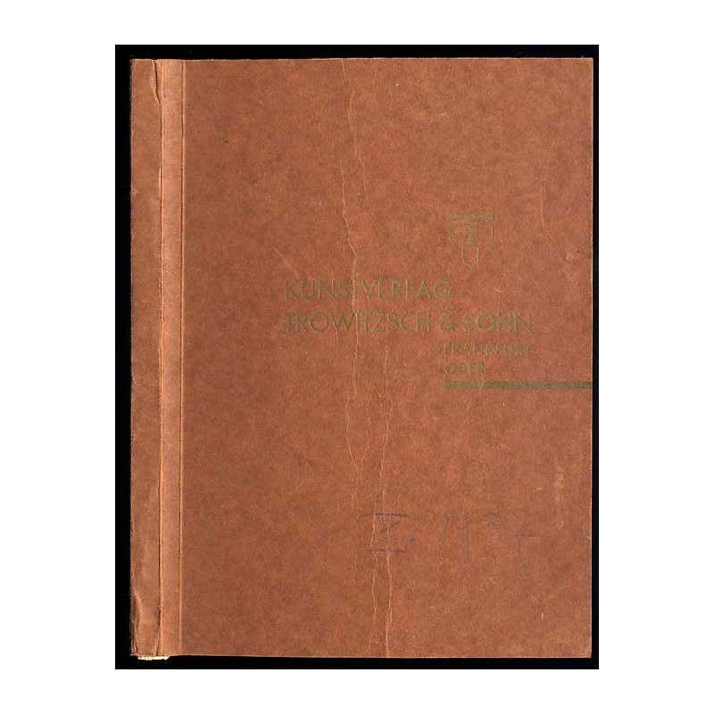 Kunstverlag Trowitzsch & Sohn. Frankfurt/ Oder. Farbige Kunstblätter. Láminas artisticas en colores. Artistic color prints. Kata