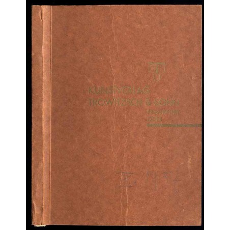 Kunstverlag Trowitzsch & Sohn. Frankfurt/ Oder. Farbige Kunstblätter. Láminas artisticas en colores. Artistic color prints. Kata