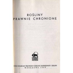 Rośliny prawnie chronione