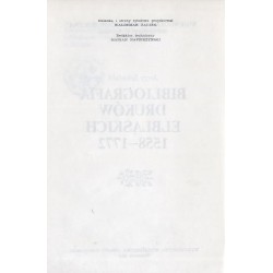Bibliografia druków elbląskich 1558-1772