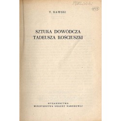 Sztuka dowódcza Tadeusza Kościuszki
