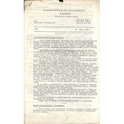 Wiadomości z Walczącej Polski. Biuletyn do użytku prasy. R.2 (1942). Nr 10 (20 marca 1942)
