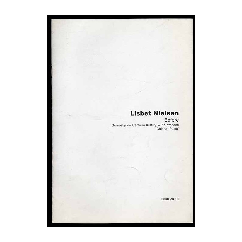 Lisbet Nielsen. Before