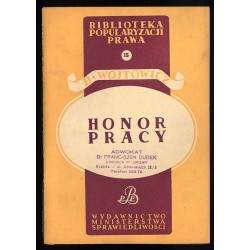 Honor pracy