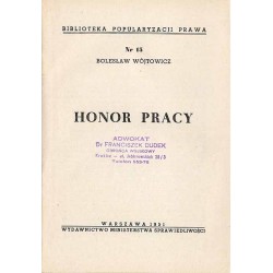 Honor pracy