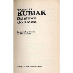 Od słowa do słowa