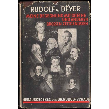 Meine Begegnung mit Goethe und anderen großen Zeitgenossen. Tagebuchblätter