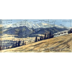 Tatry. Panorama Zakopanego