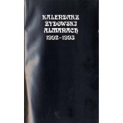 Kalendarz Żydowski Almanach. 1992-1993