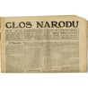 Głos Narodu. R.26 (1916) nr 442 (10 IX 1916). Wydanie poranne