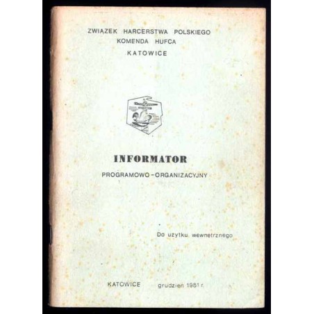 Informator programowo-organizacyjny