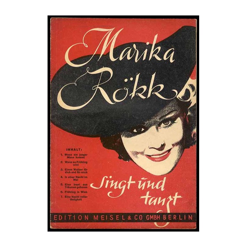 Marika Rökk. Singt und tanzt