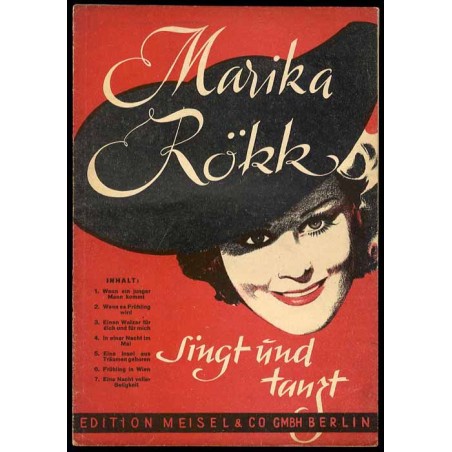 Marika Rökk. Singt und tanzt