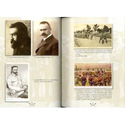 Józef Piłsudski na dawnej karcie pocztowej i fotografii
