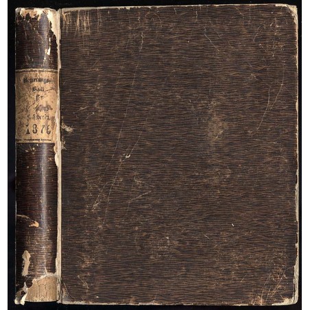 Regierungs-Blatt für das Großherzogthum Mecklenburg-Schwerin. Jahrgang 1876. No. 1-31