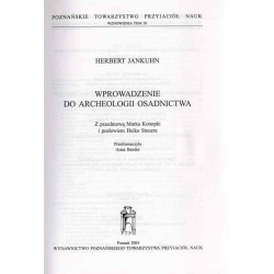 Wprowadzenie do archeologii osadnictwa