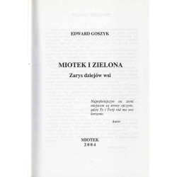 Miotek i Zielona. Zarys dziejów wsi