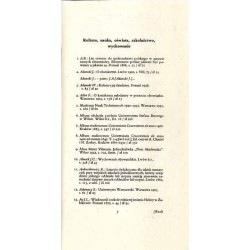 Antykwaryczny katalog-cennik. 8, Kultura, nauka, oświata, szkolnictwo, wychowanie