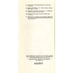 Antykwaryczny katalog-cennik. 8, Kultura, nauka, oświata, szkolnictwo, wychowanie